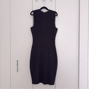 MILLY Ribbed Cocktail Dress S